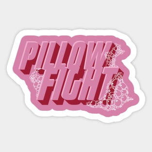 Pillow Fight Sticker